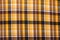 Yellow-Black-Multi Poly Plaid Print Liverpool Double Knit Fabric By the Yard